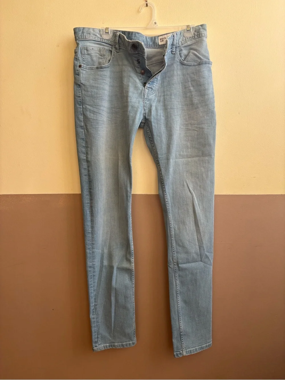 Denim&Co Light Blue Skinny Jeans - Men's